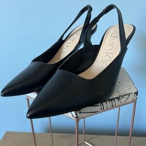 Calvin Klein dainty black pump